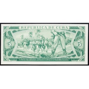 Cuba, 5 Pesos 1968