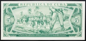 Cuba, 5 Pesos 1968