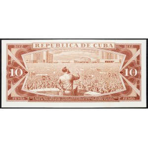 Cuba, 10 Pesos 1969