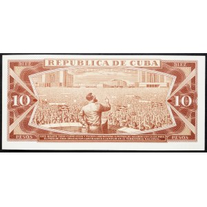 Cuba, 10 Pesos 1969