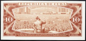 Cuba, 10 Pesos 1969