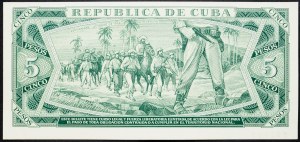 Cuba, 5 Pesos 1970