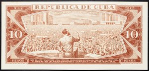 Kuba, 10 pesos 1971