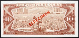 Kuba, 10 peso 1978