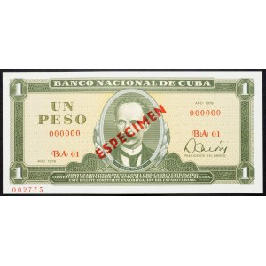 Cuba, 1 Peso 1979