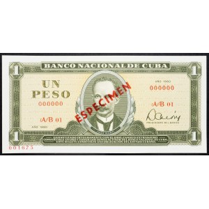 Cuba, 1 Peso 1980