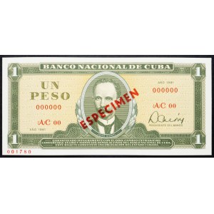 Cuba, 1 Peso 1981