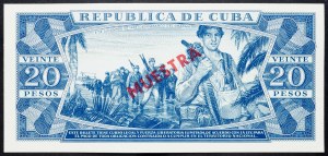 Kuba, 20 pesos 1983