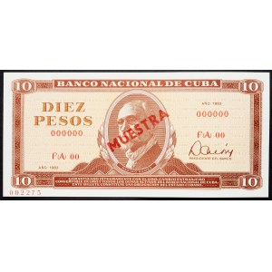 Cuba, 10 Pesos 1983