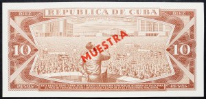 Cuba, 10 Pesos 1983