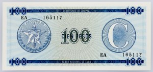 Kuba, 100 pesos 1985