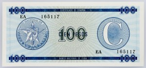 Kuba, 100 Pesos 1985