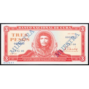 Cuba, 3 Pesos 1985