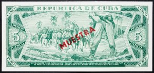 Cuba, 5 Pesos 1985