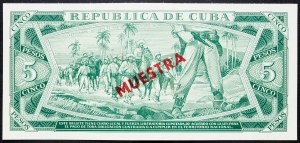 Cuba, 5 Pesos 1985