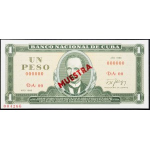 Cuba, 1 Peso 1986