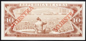 Kuba, 10 pesos 1986