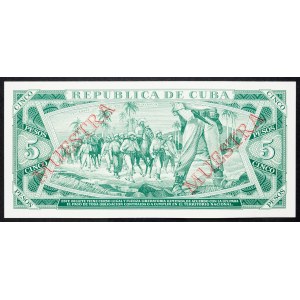 Cuba, 5 Pesos 1987