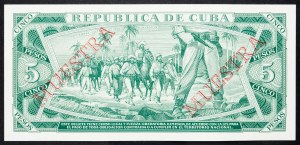 Kuba, 5 Pesos 1987