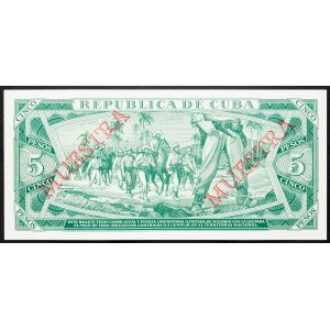 Cuba, 5 Pesos 1988