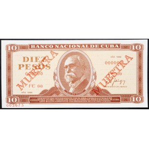 Cuba, 10 Pesos 1988