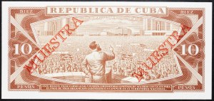 Kuba, 10 pesos 1988