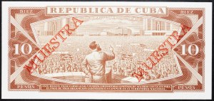 Cuba, 10 Pesos 1988