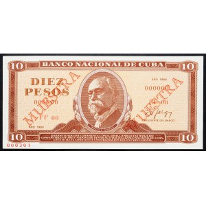Kuba, 10 Pesos 1989