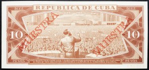 Kuba, 10 peso 1989