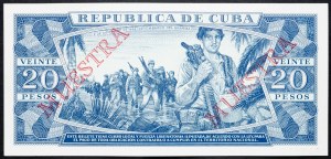 Cuba, 20 Pesos 1989