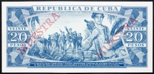 Kuba, 20 pesos 1989
