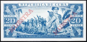 Cuba, 20 Pesos 1990