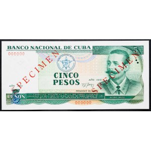 Cuba, 5 Pesos 1991