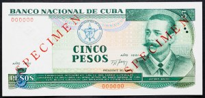 Kuba, 5 Pesos 1991