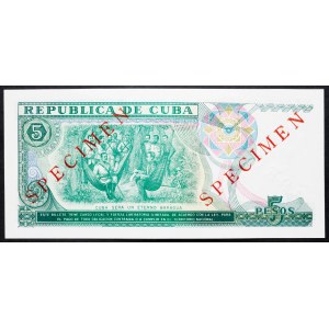 Cuba, 5 Pesos 1991