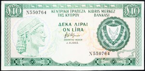 Cyprus, 10. lira 1983