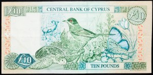 Cyprus, 10 libier 1998