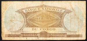 Demokratyczna Republika Konga, 100 franków 1961 r.