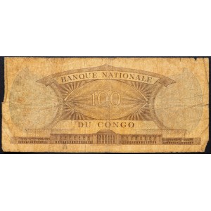 Democratic Republic of the Congo, 100 Francs 1961
