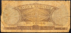 Demokratische Republik Kongo, 100 Francs 1961