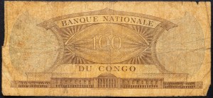 Demokratická republika Kongo, 100 franků 1961