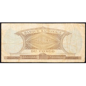 République démocratique du Congo, 100 Francs 1962