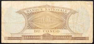 Demokratische Republik Kongo, 100 Francs 1962