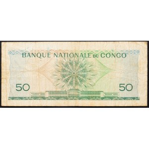 Democratic Republic of the Congo, 50 Francs 1962