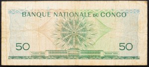 Democratic Republic of the Congo, 50 Francs 1962