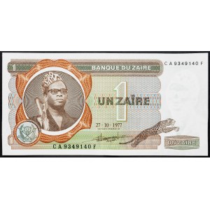 Democratic Republic of the Congo, 1 Zaire 1977