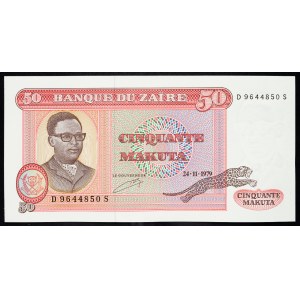 Democratic Republic of the Congo, 50 Makuta 1979