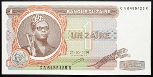 République démocratique du Congo, 1 Zaïre 1979