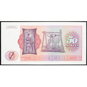 Democratic Republic of the Congo, 50 Makuta 1979