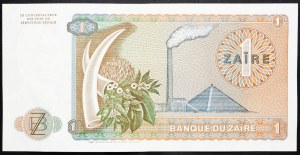 Democratic Republic of the Congo, 1 Zaire 1981